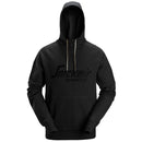 Black 2894 hooded sweatshirt on a white background.