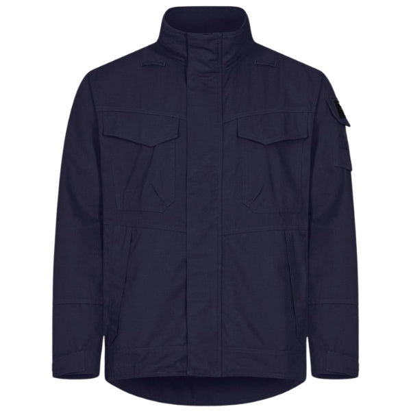 Front view of the Tranemo Flame Retardant Jacket 603581 in the Tera TX inherent FR fabric.