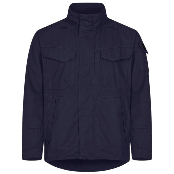 Front view of the Tranemo Flame Retardant Jacket 603581 in the Tera TX inherent FR fabric.