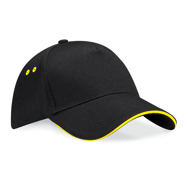 Beechfield 5 Panel Cap -Sandwich Peak B15C