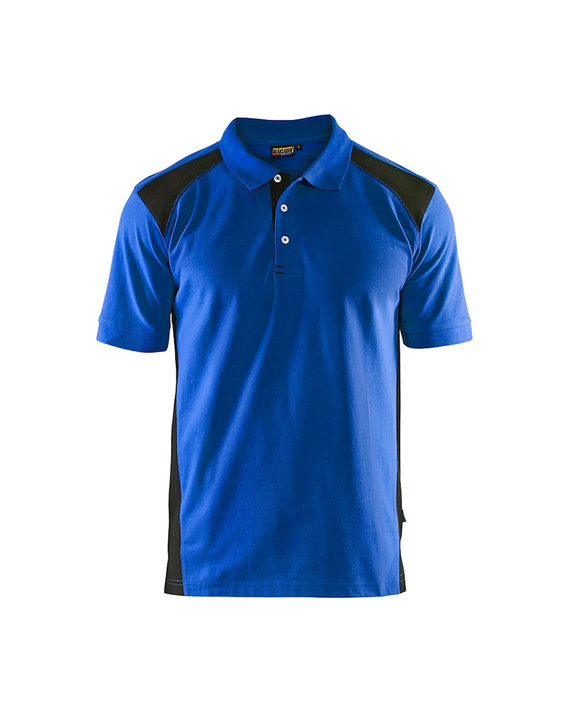 Blaklader 3324 Polo Shirt Cornflower Blue/Black