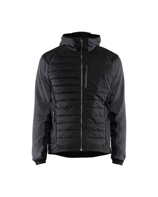 Blaklader 5930 Hybrid Jacket. Hybrid jacket features a thin but warm padding and a softshell fabric. Part of the Blaklader range at Kustom Workwear.