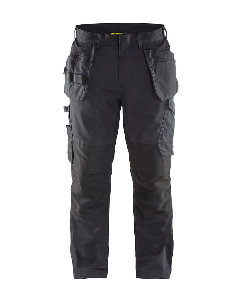 Blaklader 1496 Service Trouser with Stretch and Nail Pockets Black/Dark Grey