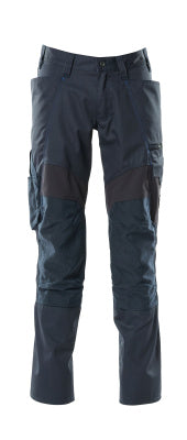 Mascot 18579 Trousers with kneepad pockets - Dark Navy