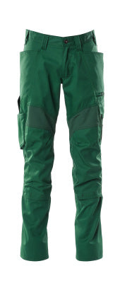 Mascot 18579 Trousers with kneepad pockets - Green