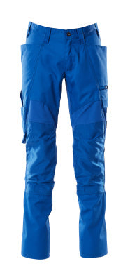 Mascot 18579 Trousers with kneepad pockets - Azure Blue
