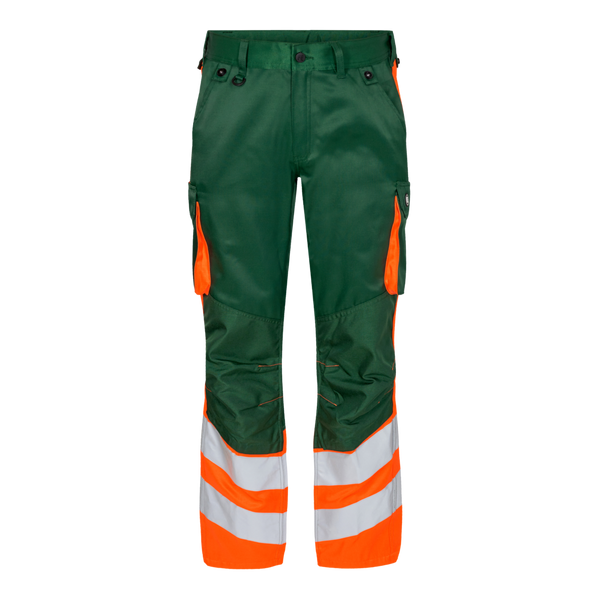 Engel 2547-319 Safety Light Trousers - Green/Hivis Yellow