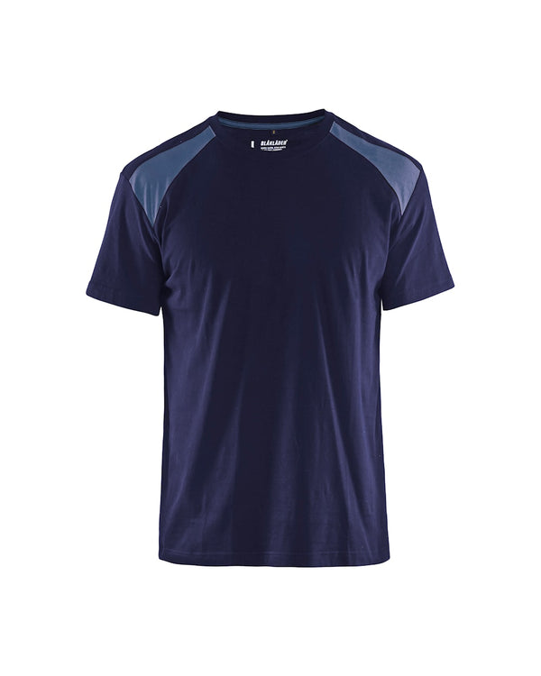 Blaklader 3379 T-Shirt Navy Blue/Grey