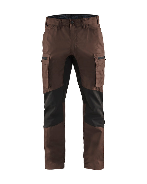 Blaklader 14591845 Service Trousers with Stretch Brown/Black