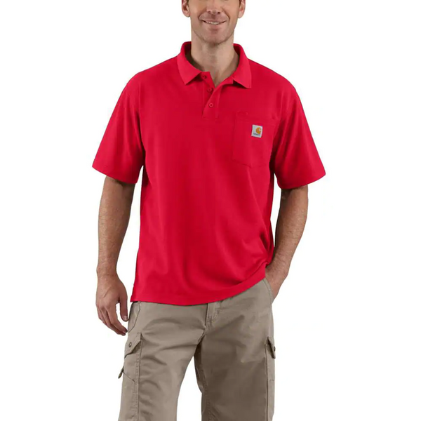 Carhartt K570 Loose Fit Midweight Short-Sleeve Pocket Polo