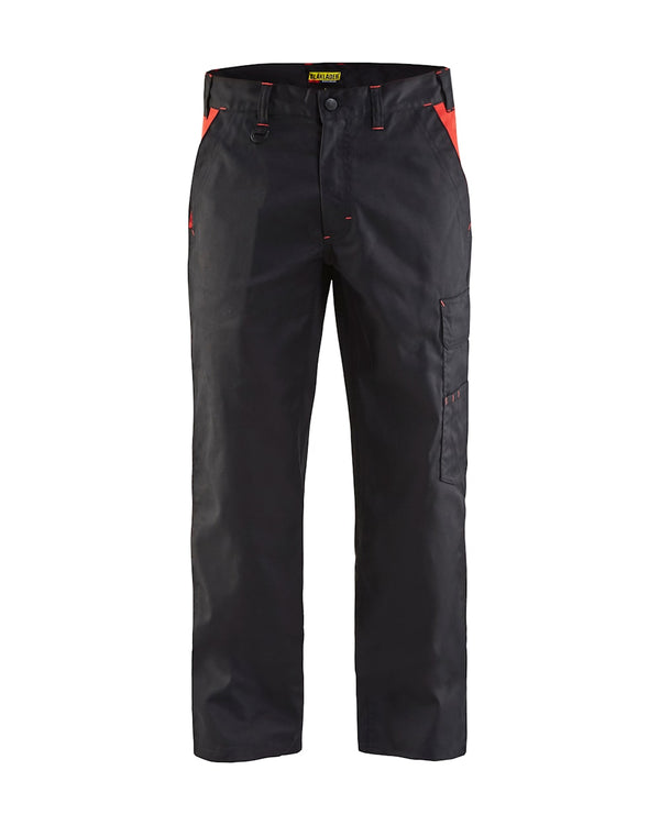 Blaklader 14041800 Industry trousers Black/Red