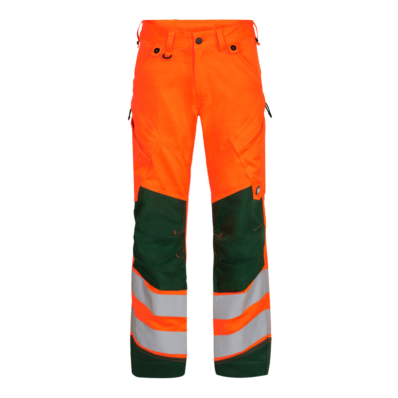 Engel 2544-314 Safety Trousers - Hivis Orange/Green