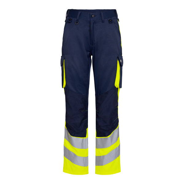 Engel 2547-319 Safety Light Trousers - Blue Ink/Hivis Yellow