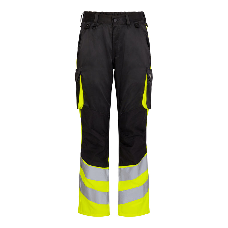 Engel 2547-319 Safety Light Trousers - Black/Hivis Yellow
