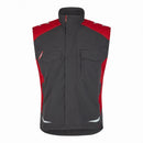 Engel 5810-254 Galaxy Service Vest - Anthracite Grey/Tomato Red