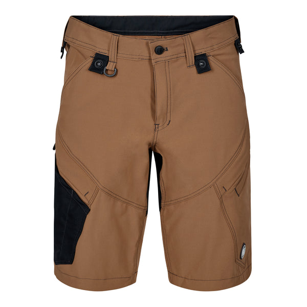 Engel 6366-317 X-treme Work Shorts with 4-Way Stretch - Toffee Brown
