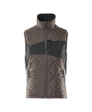 Winter Gilet. Dark Grey. Contains recycled materials. Water-repellent. CLIMASCOT® Lightweight Insulation.