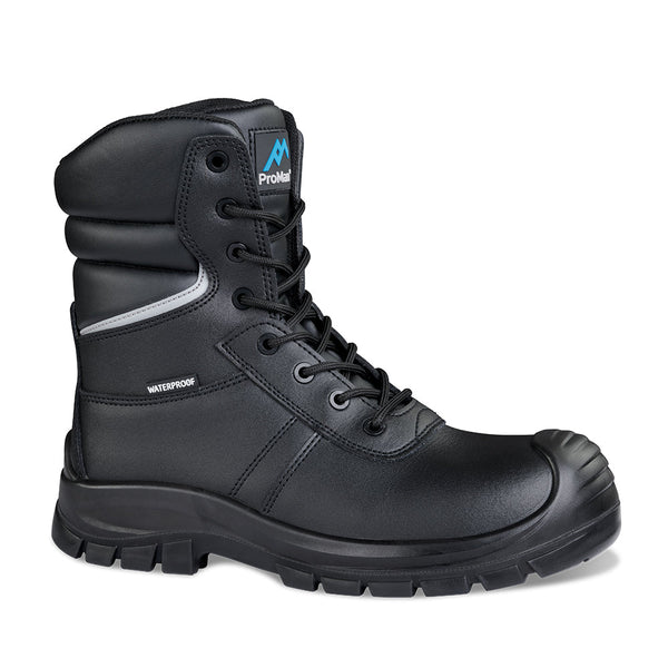 Rockfall Delaware High Leg Waterproof Safety Boot with Side Zip