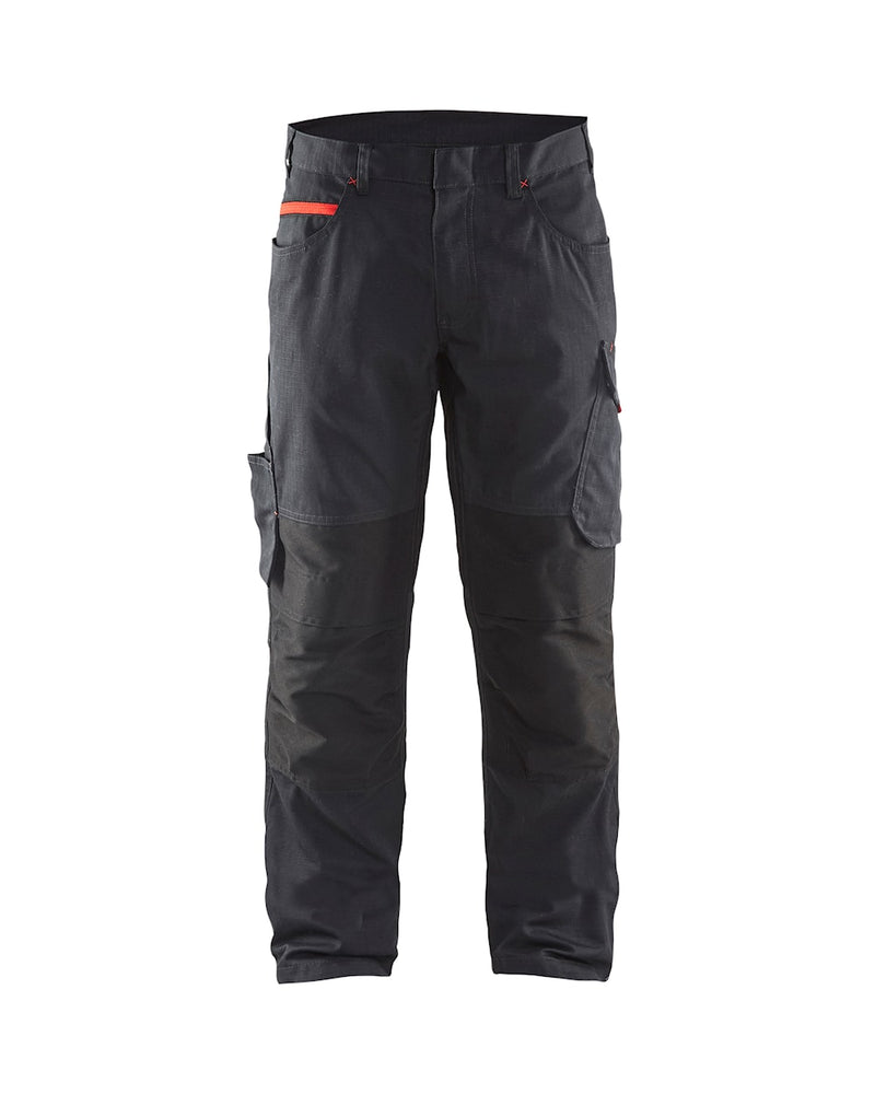 Blaklader 1495 Service Trouser with Stretch Black/Red