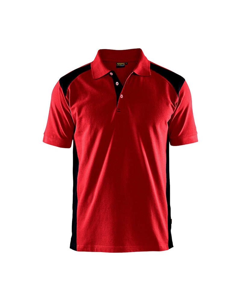 Blaklader 3324 Polo Shirt Red/Black