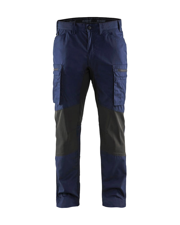 Blaklader 14591845 Service Trousers with Stretch Navy Blue/Black