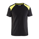 Blaklader T-Shirt - Black / Vis Yellow 3379