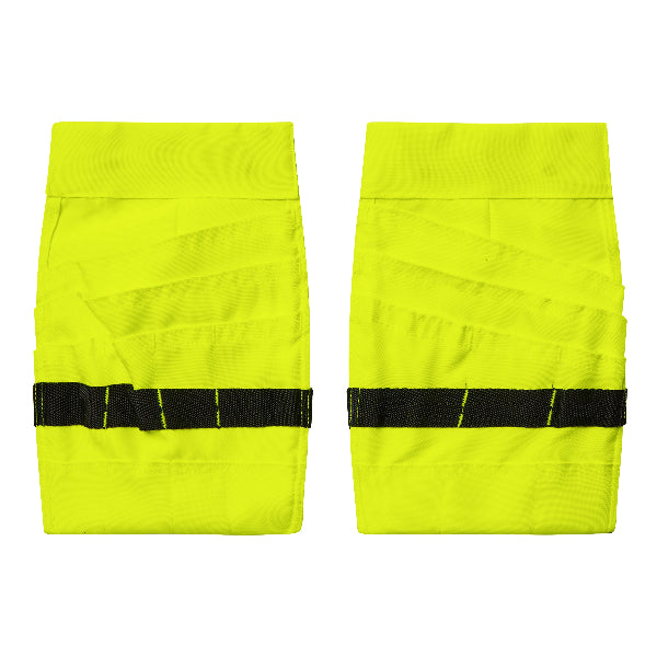 Hi-Vis Yellow Engel Hanging Tool Pockets, clip-on trouser accessory