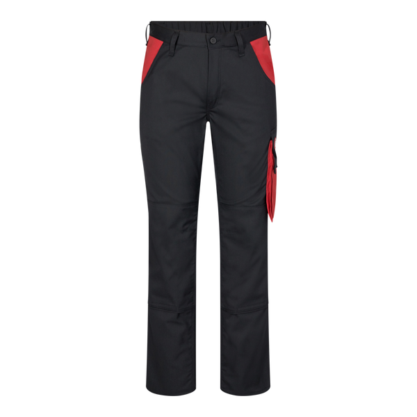 Engel 2680-217 Enterprise Stretch Trousers - Black/Red