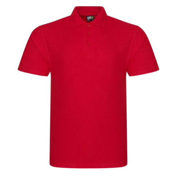 Pro RTX Polo Shirt in red, front view