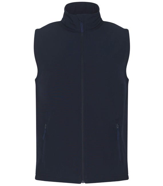 ProRTX Pro 2-Layer Softshell Gilet. Classic softshell gilet has windproof and showerproof properties. Workwear outlet online at Kustom Workwear Waterford.